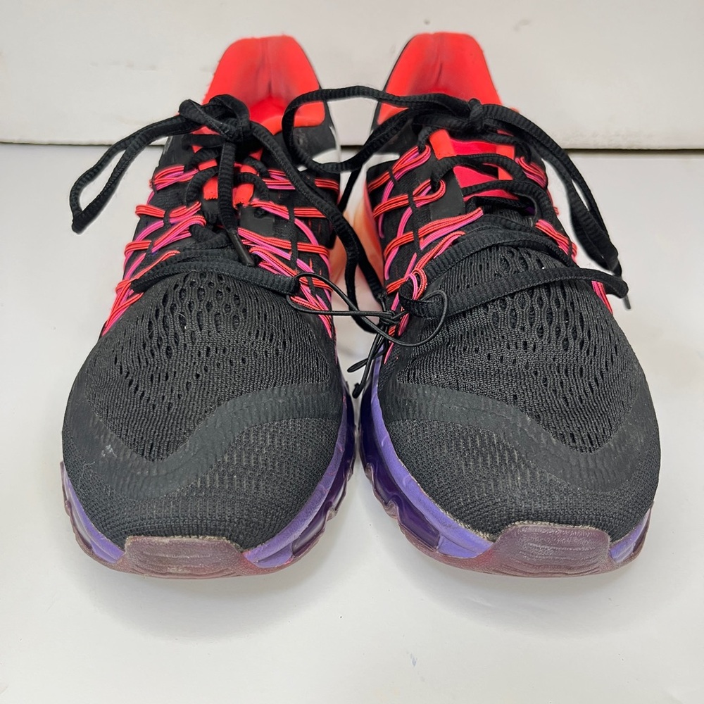 NIKE AIR MAX 2015 BLACK Hyper Punch Grape Women’s Running Shoes - Picture 5 of 9